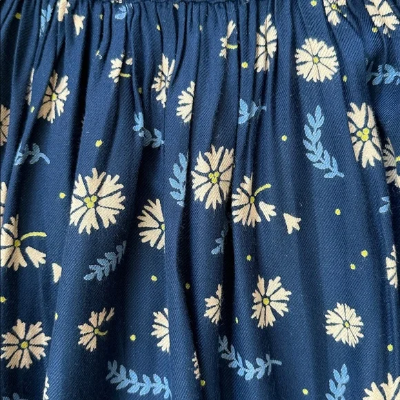 Hello Simone Floral Navy Blue Dress - Picture 2 of 6